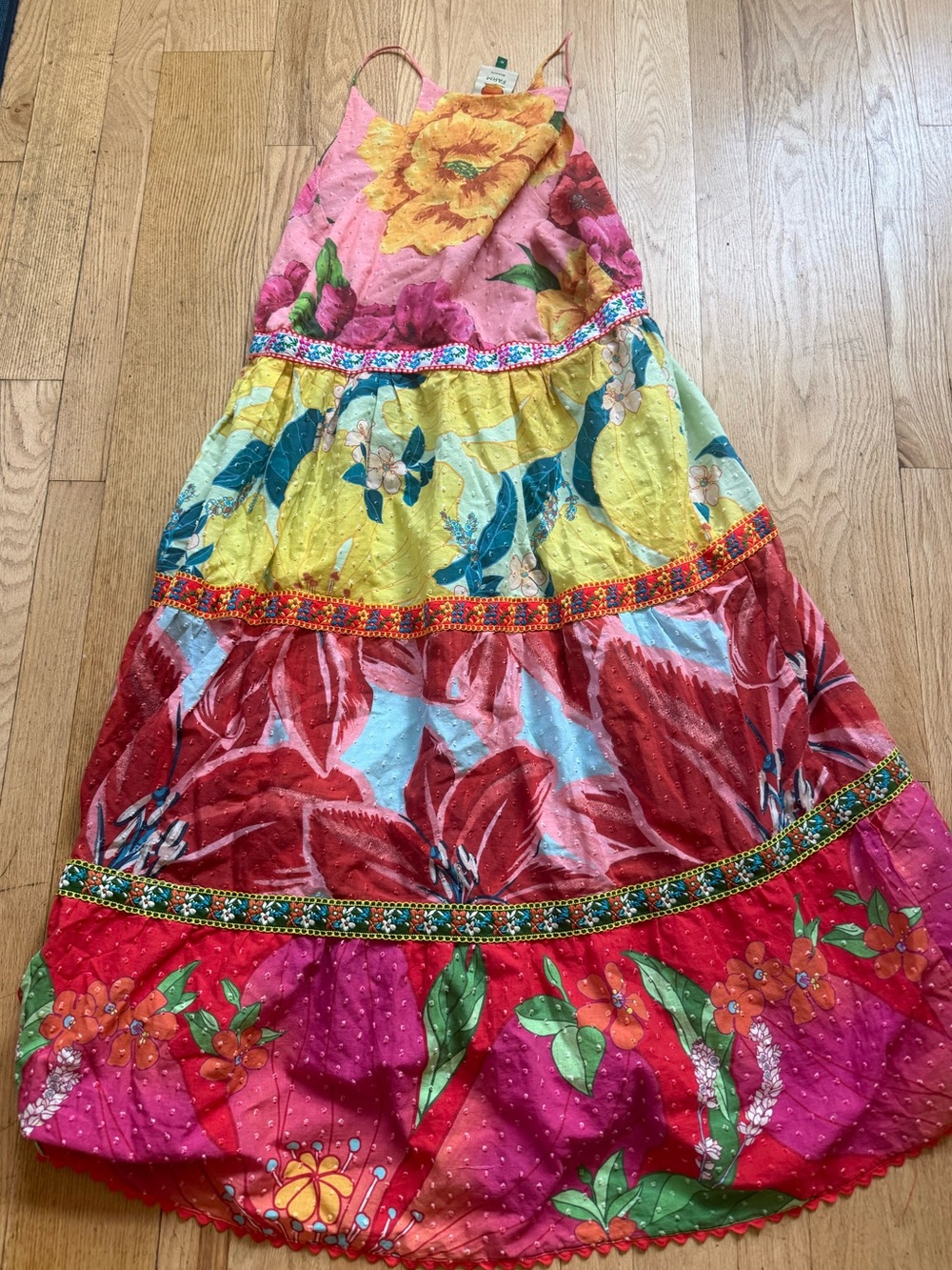 SALE Farm Rio Mixed Garden Midi Dress - Picture 4 of 5